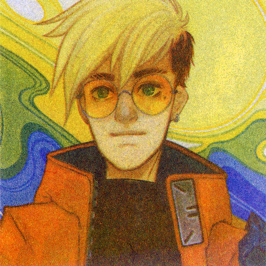 Vash || Open Edition Riso Print